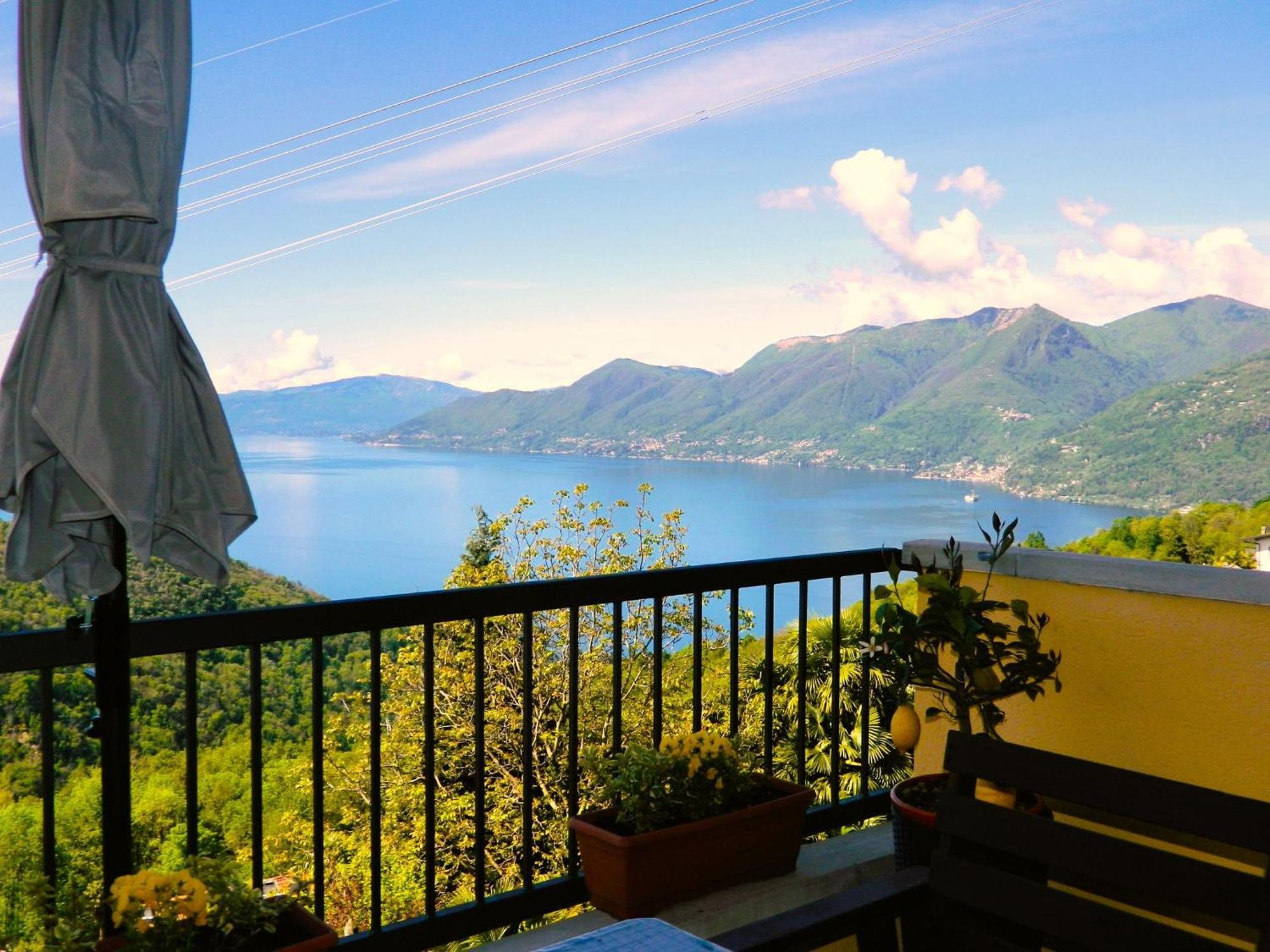 Lago Maggiore Holiday House, Lake View, Vignone Dumenza Экстерьер фото